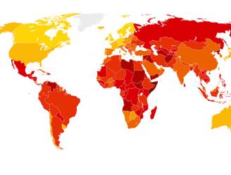 IN KAART: Dit zijn de meest en minst corrupte landen ter wereld