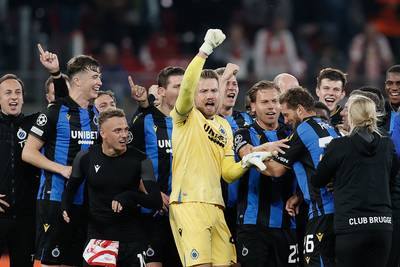 Club Brugge heeft 58% kans om Europees te overwinteren