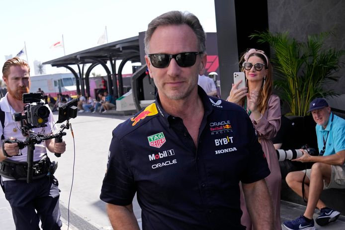 Christian Horner in Jeddah.