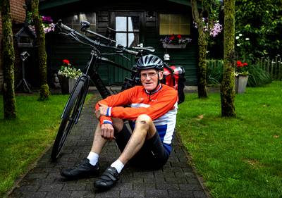 Piet Pijnenburg fietst naar Santiago de Compostela ondanks ’z'n hart met open wond’