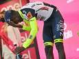 Biniam Girmay quitte le Giro après s’être blessé à l’oeil... sur le podium<br><br>