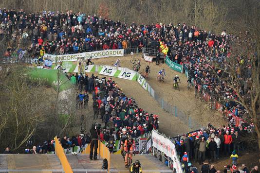 Illustration picture shows the men's elite race at the Belgian national championships cyclocross, Sunday 14 January 2018 in Koksijde.
BELGA PHOTO DAVID STOCKMANlea nouveaux
