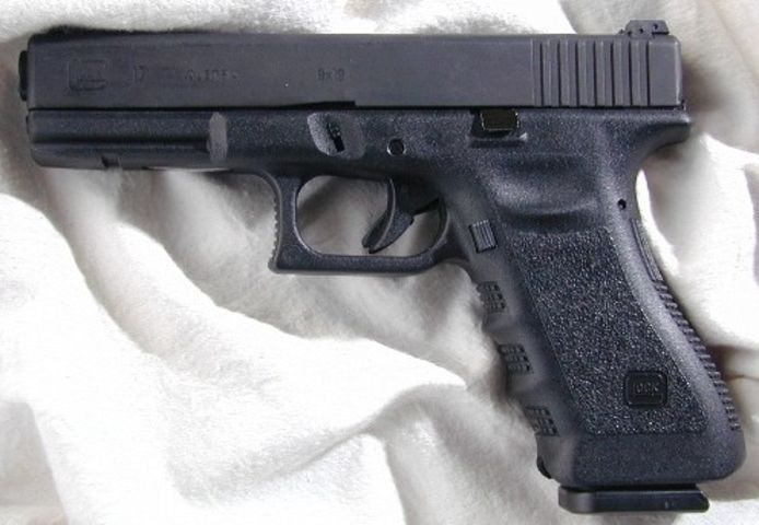Een Glock 17-pistool