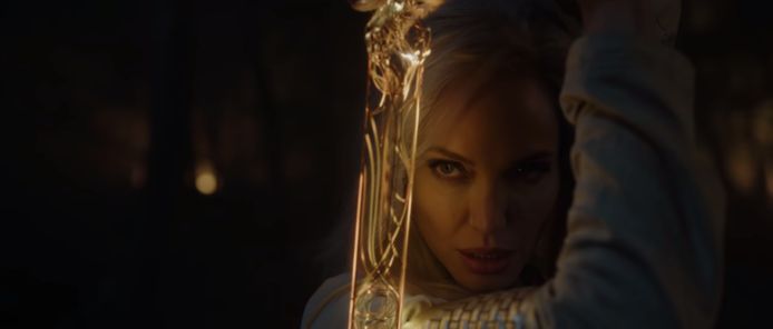 Angelina Jolie in 'The Eternals'.