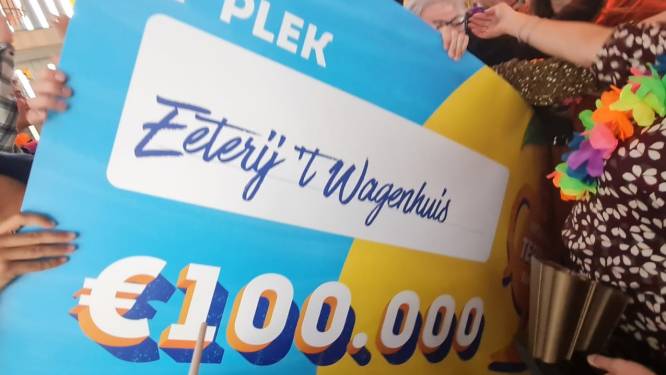 ’t Wagenhuis in Nieuw-Vossemeer heeft mooiste terras van Nederland en wint 100.000 euro: ‘Ongekend!’