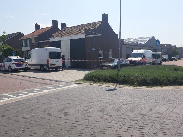 De woning aan de Damstraat in Schoondijke.
