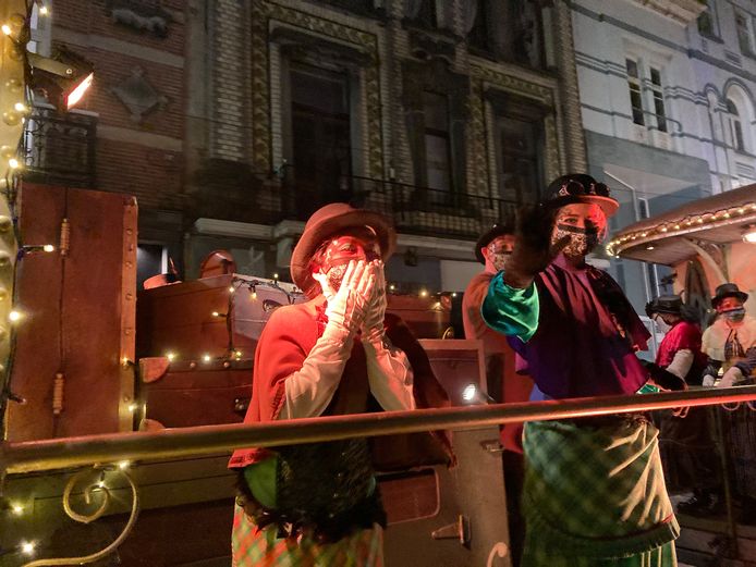 De Kerstparade in Blankenberge ging gewoon door
