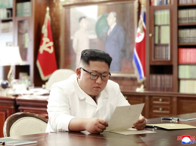 Kim Jong Un ontvangt brief van Trump