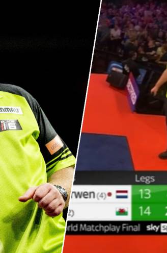 Onze commentatoren spotten opvallend gebruik bij Michael van Gerwen, waarna zinderende finale plots volledig keert: “Magisch poeder?”