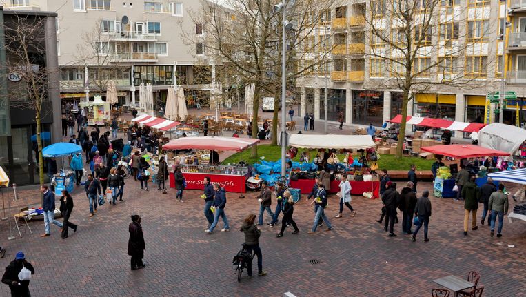 Het incident vond plaats in winkelcentrum Amsterdamse Poort Beeld Het Parool/Archief