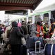 Zij nemen juist de trein terug naar Kiev: ‘Hoe kan ik bang zijn? Ik ben Oekraïens’