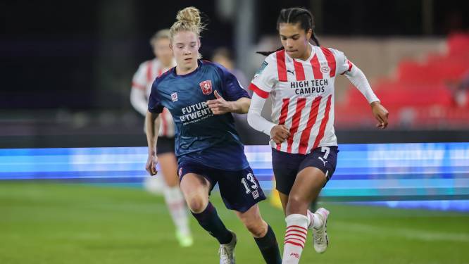 PSV aan beterende hand, maar kan FC Twente niet afstoppen in Vrouwen Eredivisie