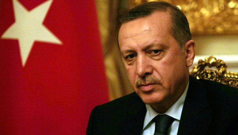 De Turkse premier Recep Tayyip Erdogan. Beeld afp