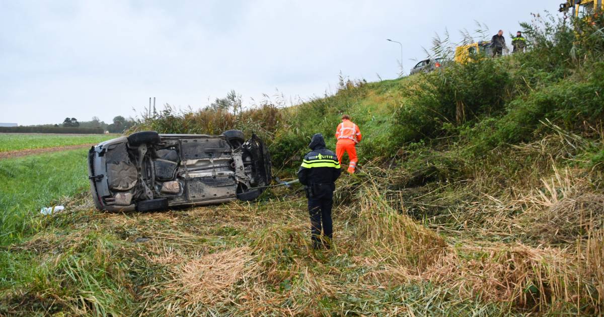 Twee gewonden bij ongeval in de buurt van Kortgene.