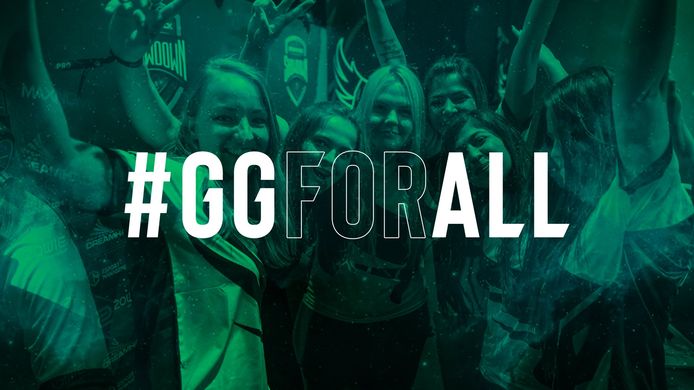 De #GG For All-campagne probeert vrouwen een prominentere rol in Counter-Strike te geven.