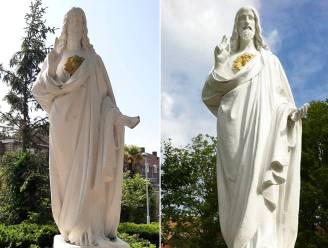 Gebed zonder end: het Christusbeeld in de Terneuzense binnenstad is alwéér onthand