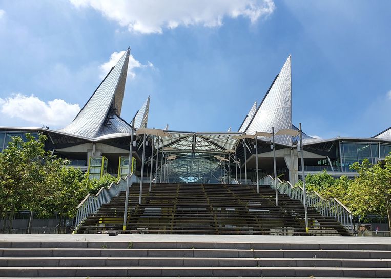 Het gerechtsgebouw in Antwerpen. Beeld CVDP