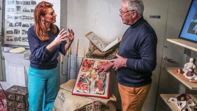 Bell'Artegem schenkt kunstwerk aan stad Kortrijk