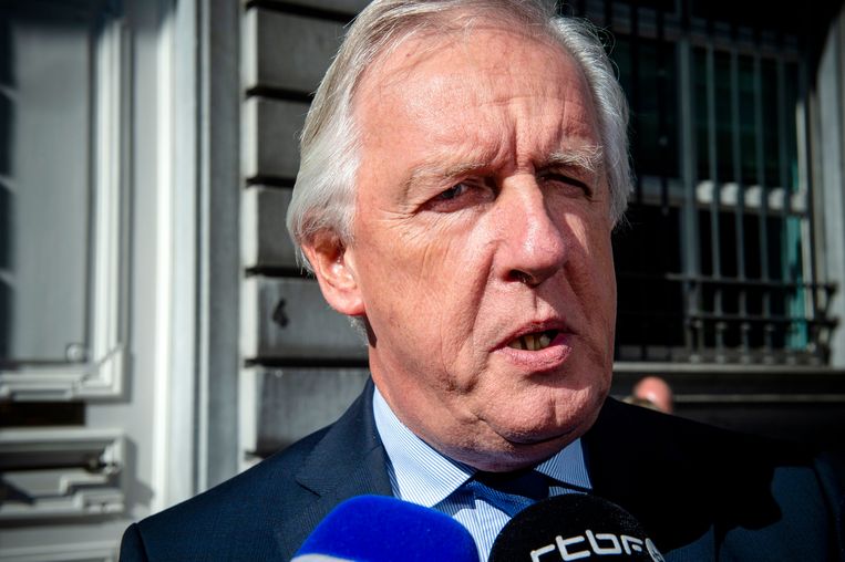 Pensioenminister Daniel Bacquelaine. Zijn wetsontwerp krijgt een negatief advies. Beeld Photo News