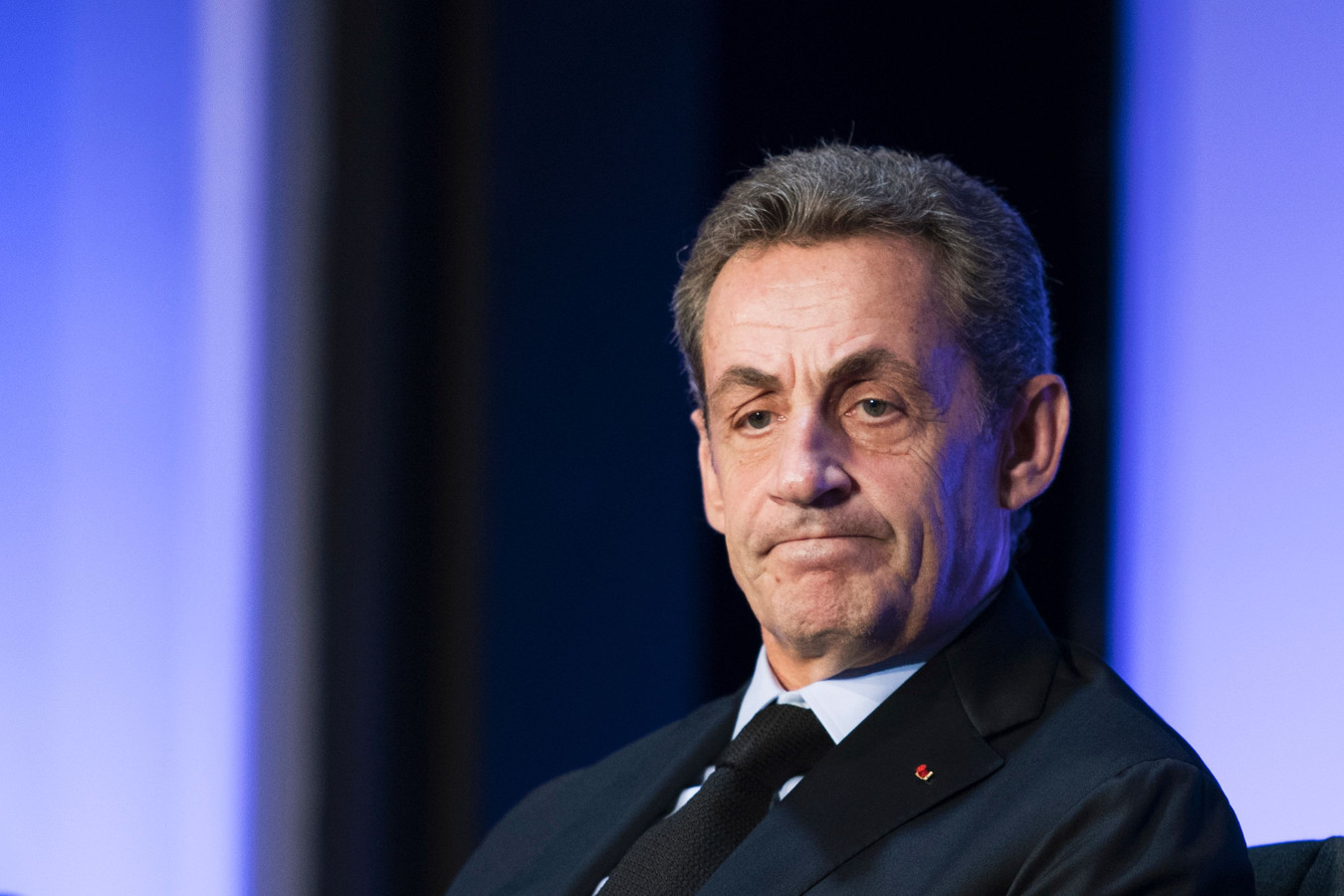 Nicolas Sarkozy en meeting à Paris, le 27 septembre dernier.