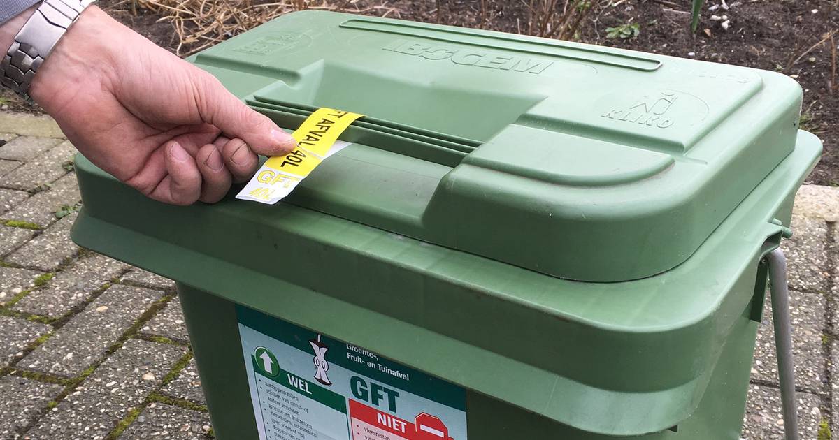 Losse GFT-labels te koop bij gemeentebestuur: “Hoeven geen grote vellen ...
