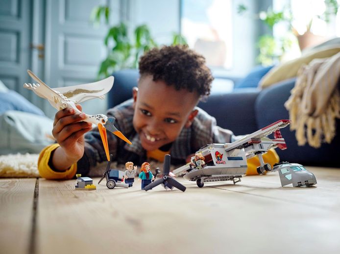 Lego lanceerde enkele speelsets naar aanleiding van de nieuwe Jurassic World.