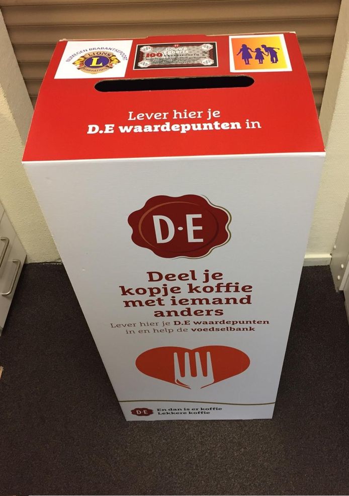 Douwe Egberts inzamelen de Voedselbank Eindhoven Eindhoven | ed.nl