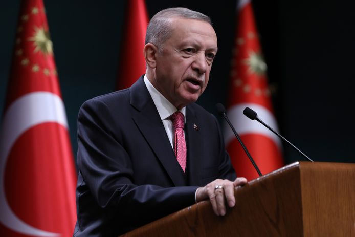 Huidige Turkse president Recep Tayyip Erdogan.