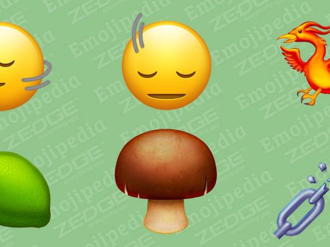 “Van een limoen tot een schuddend hoofd”: deze nieuwe emoji’s komen binnenkort naar je smartphone