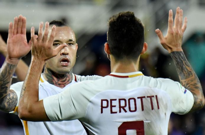 Nainggolan en de Argentijn Diego Perotti zorgden voor de beslissende 2-4 in Firenze.