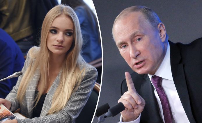 Elizaveta Peskova (links) is de dochter van de woordvoerder van Russisch president Vladimir Poetin.