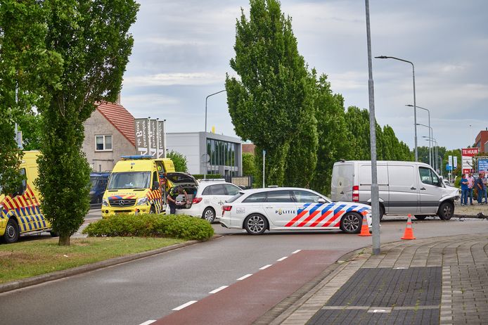 Twee mensen gewond bij ongeluk in Breda.