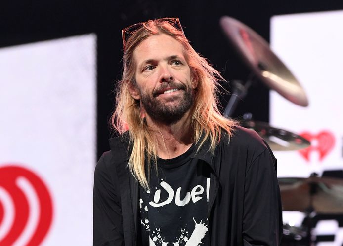 Taylor Hawkins tijdens een interview vorig jaar.