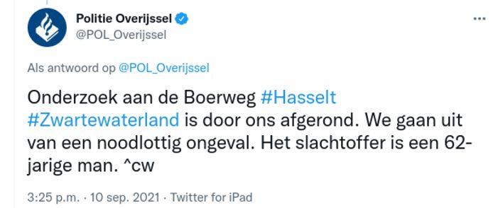 Twitter Politie Overijssel