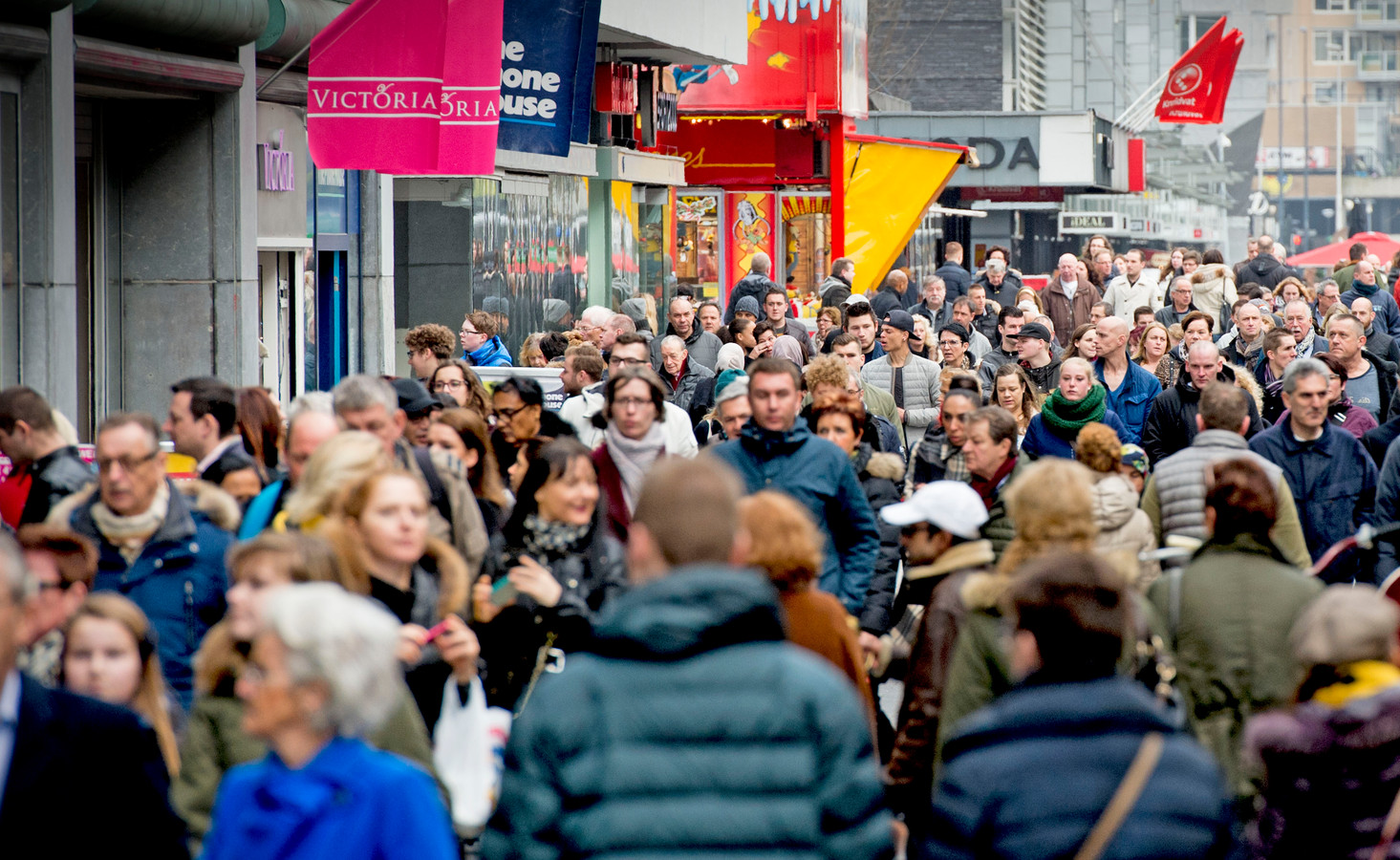 Winkelen in de Rotterdamse binnenstad op Koningsdag? Dat kan Foto AD.nl