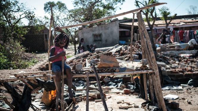 VS stuurt hulptroepen naar Mozambique na verwoestende cycloon
