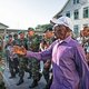 Macht tegen macht: dat is de boodschap van Bouterse aan de Krijgsraad