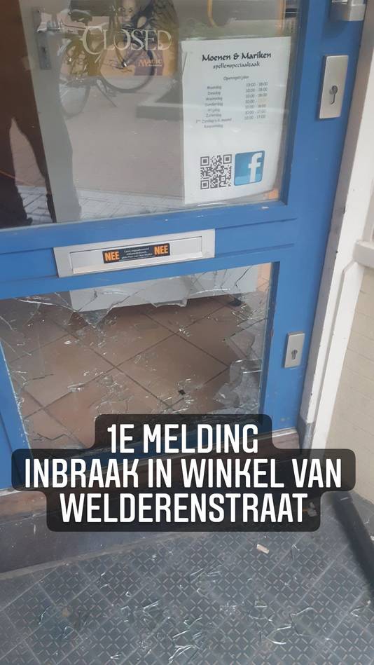 De inbraak in de Van Welderenstraat