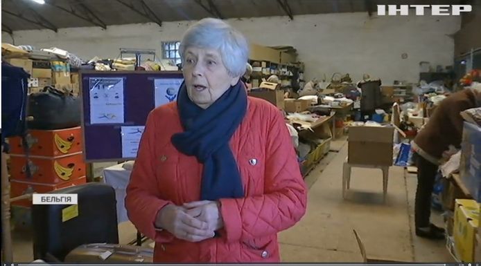 Liliane Bollaert (85) was de ster van een reportage gedraaid door Oekraïnse televisie: "Onze werking kreeg een grote onderscheiding, dankzij de vele vrijwilligers."