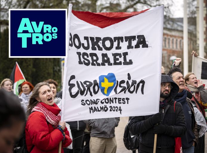 Demonstranten in Zweden tegen deelname Israël aan het Eurovisiesongfestival