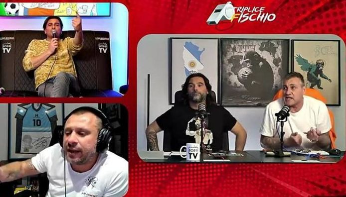 Girato da Bobo TV con Cassano e Vieiri.