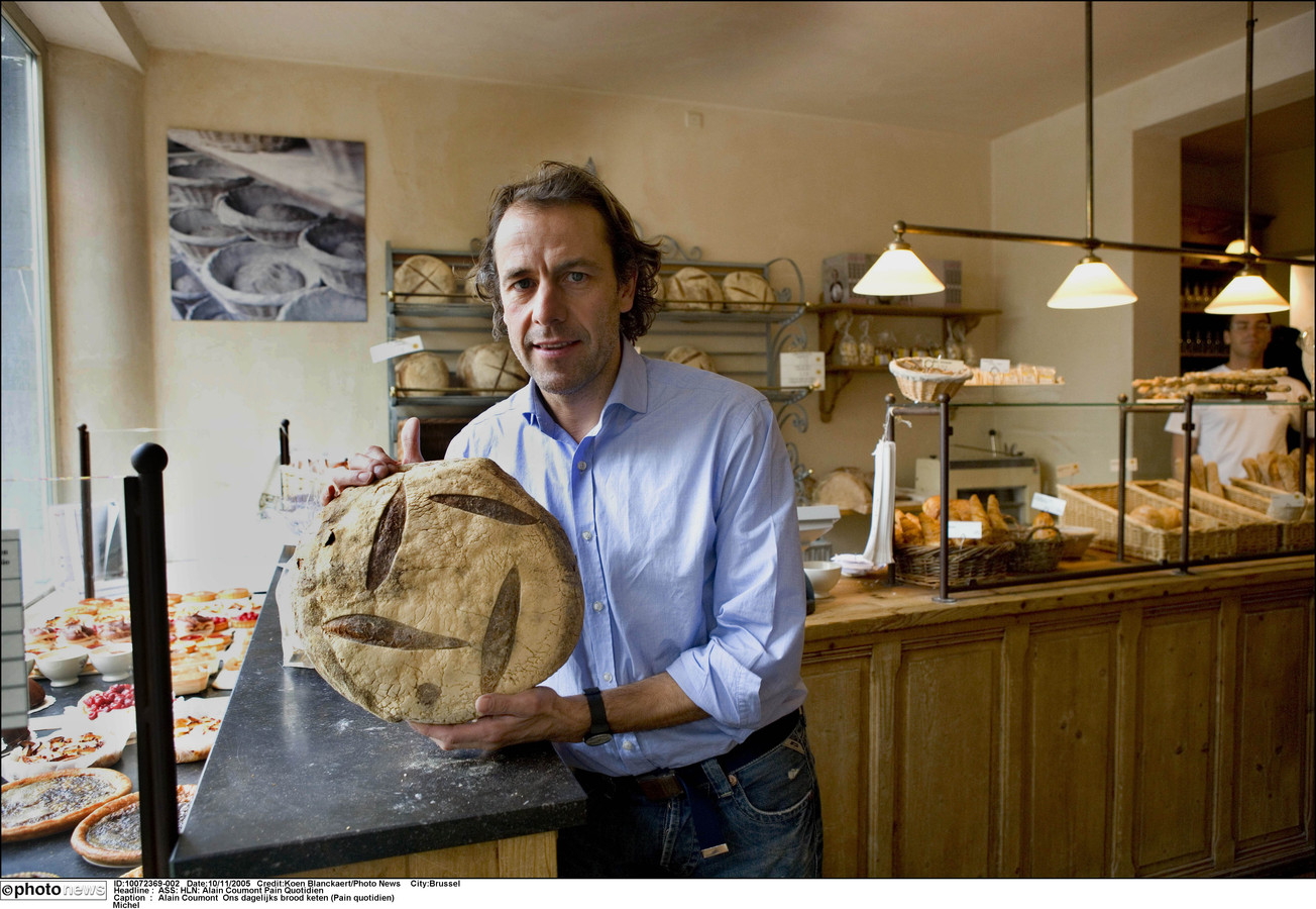 Alain Coumont (60), oprichter van Le Pain Quotidien, kijkt voorbij de