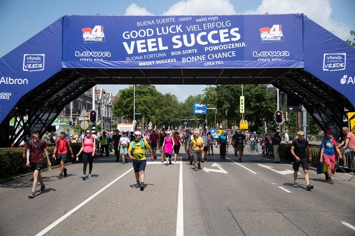 Vierdaagse in 2019.