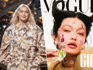 Gigi Hadid eert haar Nederlandse roots op de cover van ‘Vogue’ met Efteling-figuren