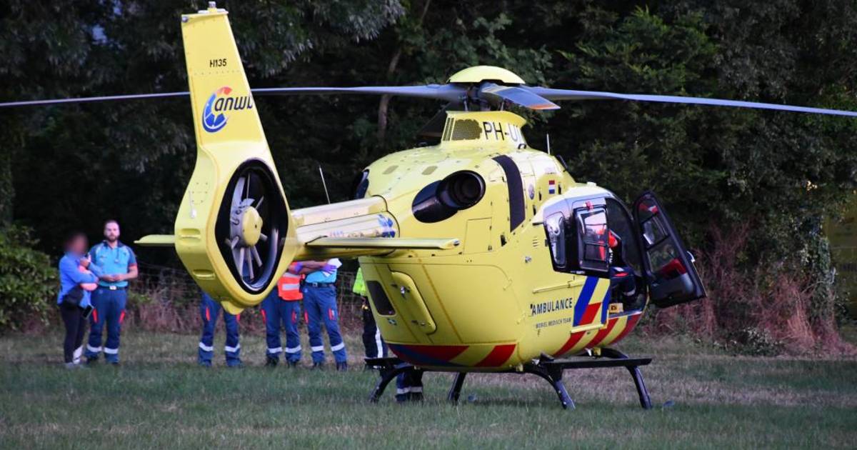 Kindje raakt zwaar gewond na botsing met personenauto.