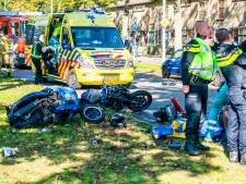 Motorrijder die met 130 door wijk scheurde en geen voorrang kreeg, moet schade zelf betalen
