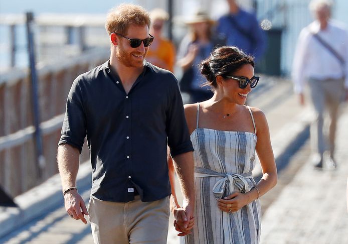 Prins Harry en zijn vrouw, Meghan Markle.