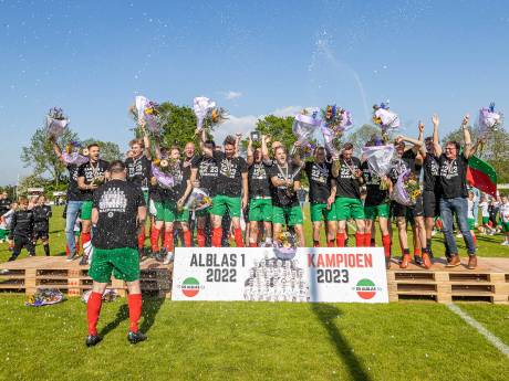 De Alblas kampioen, Herovina maakt er tien en RCD wint derby; dit is het overzicht van het amateurvoetbal