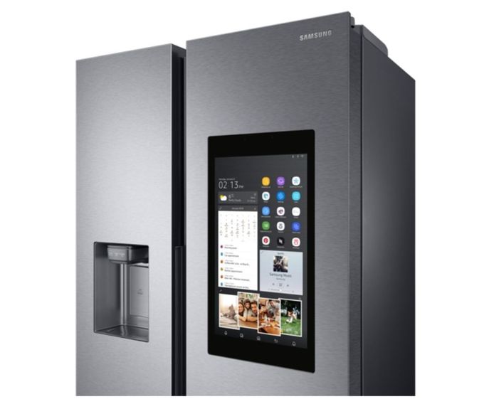 Als het wat gekker en slimmer mag deze koelkast van Samsung heeft een touchscreen en een internetverbinding