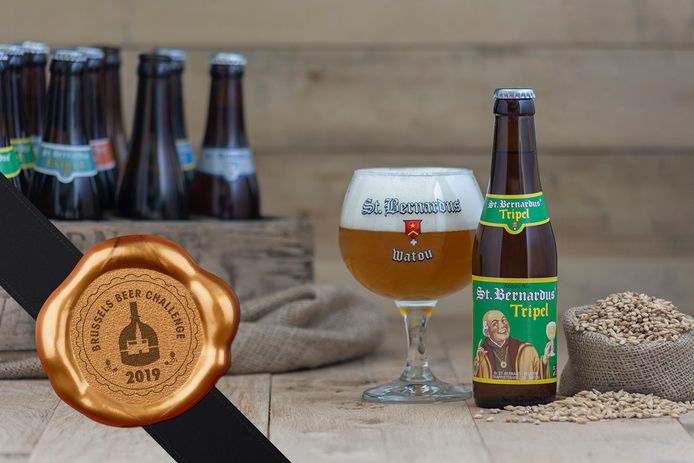 Opnieuw gouden medaille voor St.Bernardus Tripel op Brussels Beer Challenge